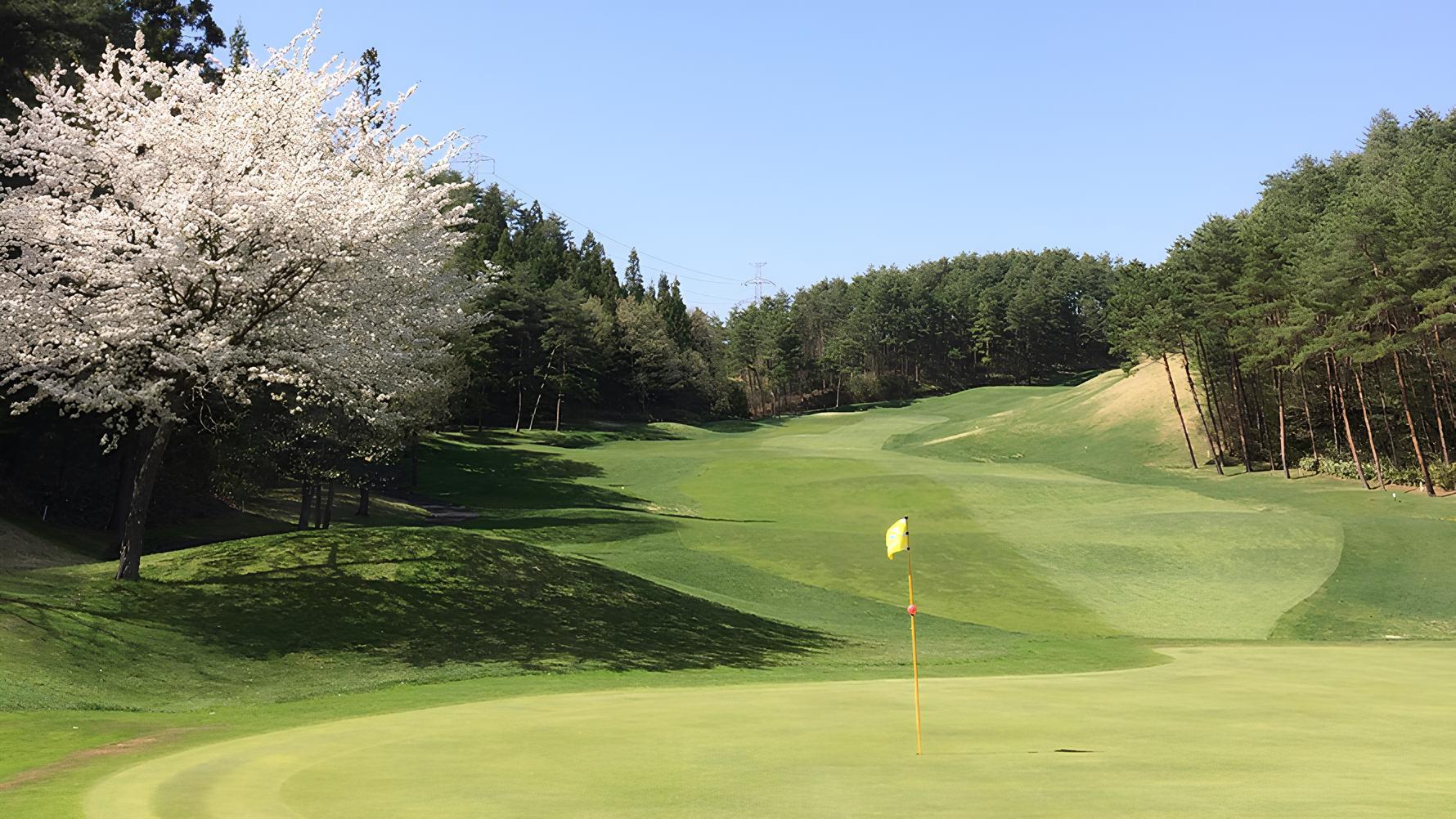 山桜を望み「GOLF」＆「春パスタ」を満喫♪