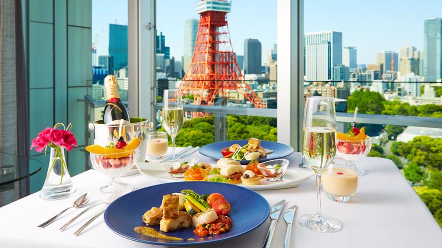 プラン詳細 東京タワー側確約 Champagne Brunch At Park インルームで楽しむシャンパンブランチ付きステイ ザ プリンス パークタワー東京