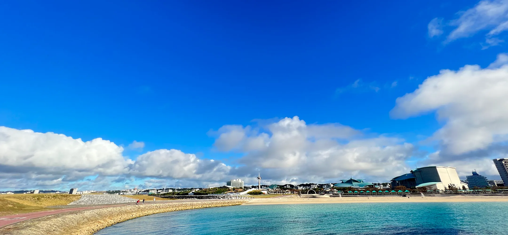 沖縄 宜野湾海浜公園の風景