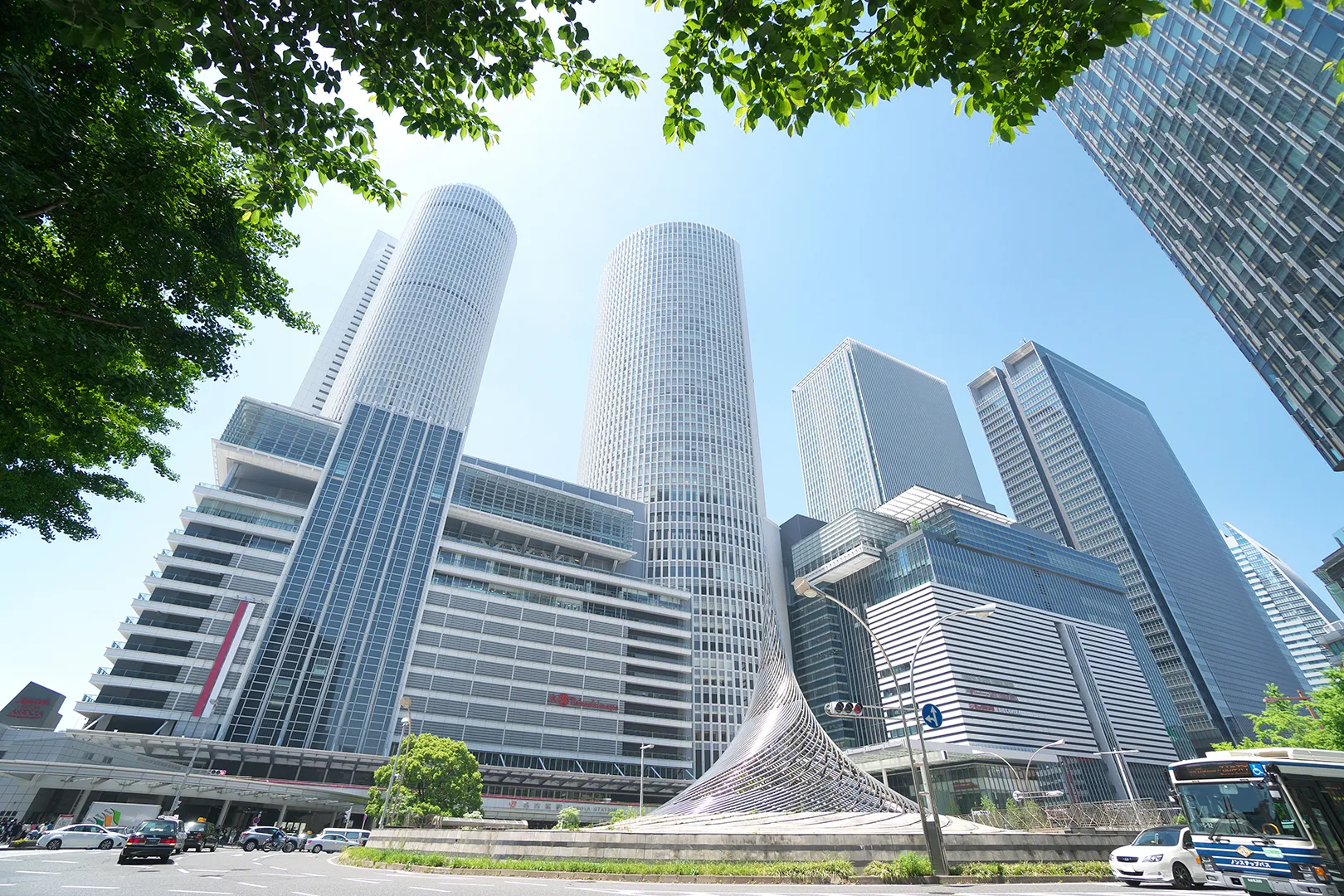 名古屋駅前の景色