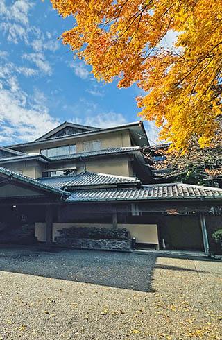 客室からの龍宮殿の景色