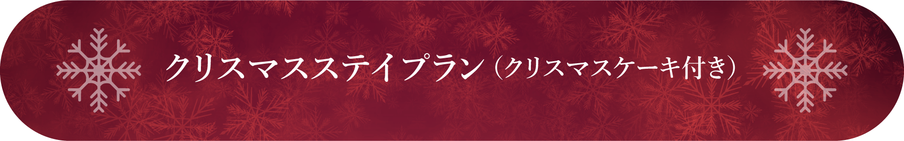 クリスマスステイプラン